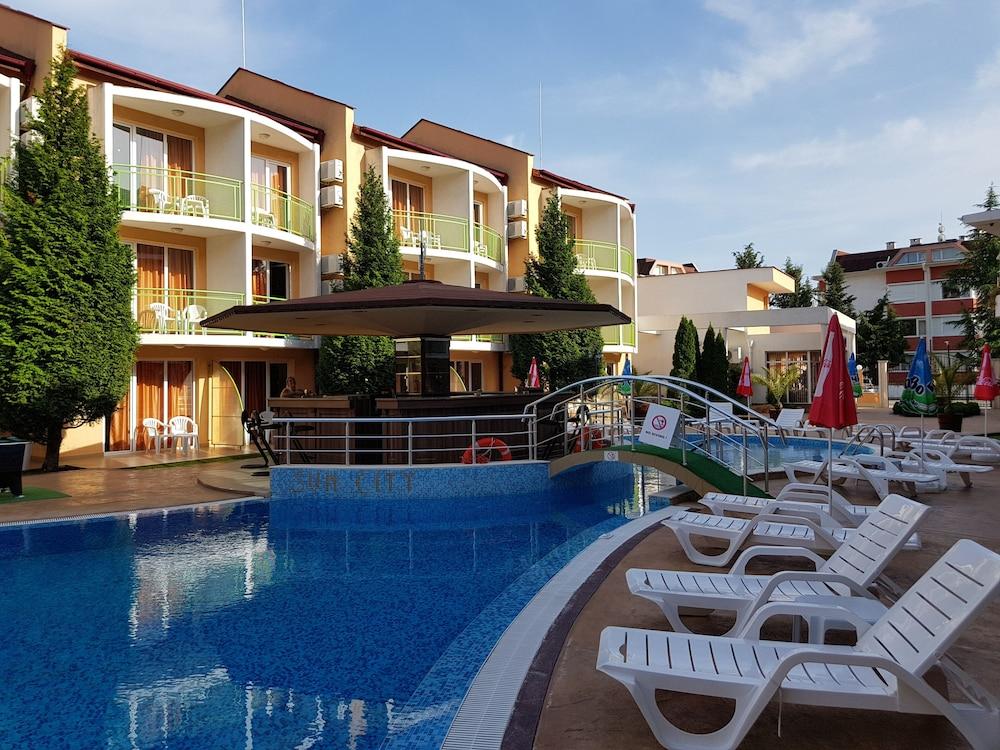 Sun City Hotel - All Inclusive Sunny Beach Esterno foto