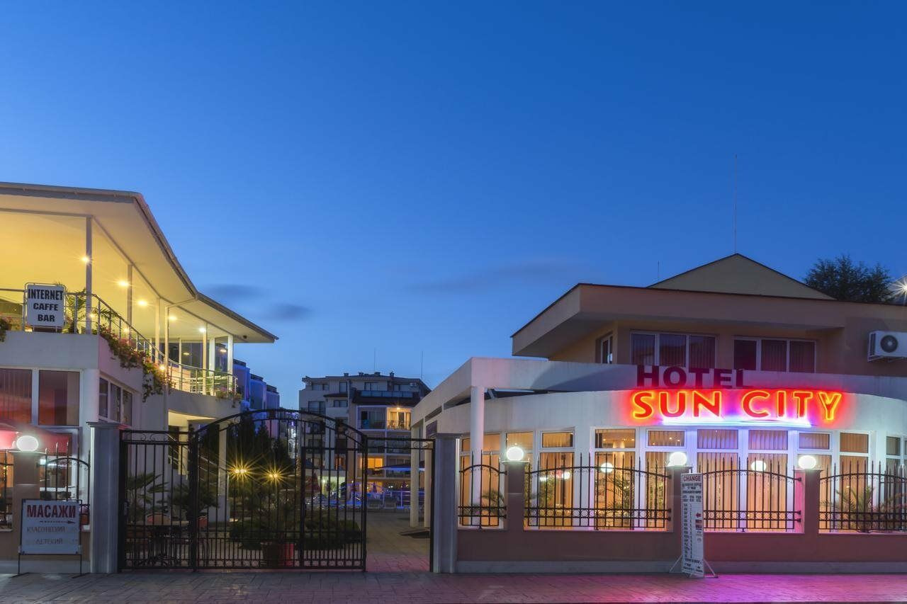 Sun City Hotel - All Inclusive Sunny Beach Esterno foto